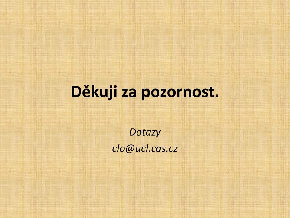 Dotazy