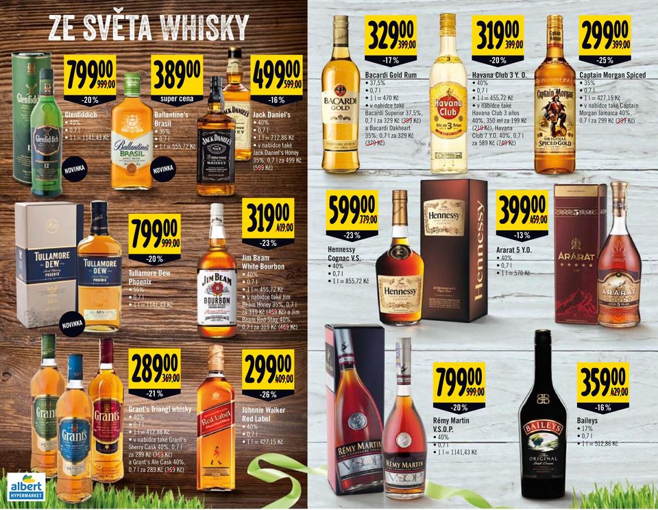 l za 329 Kč (379 Kč) 399,00 Havana Club 3 Y. O.