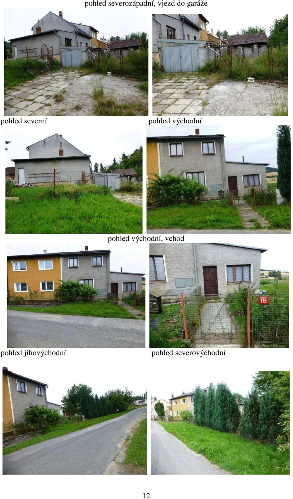 východní pohled východní, vchod
