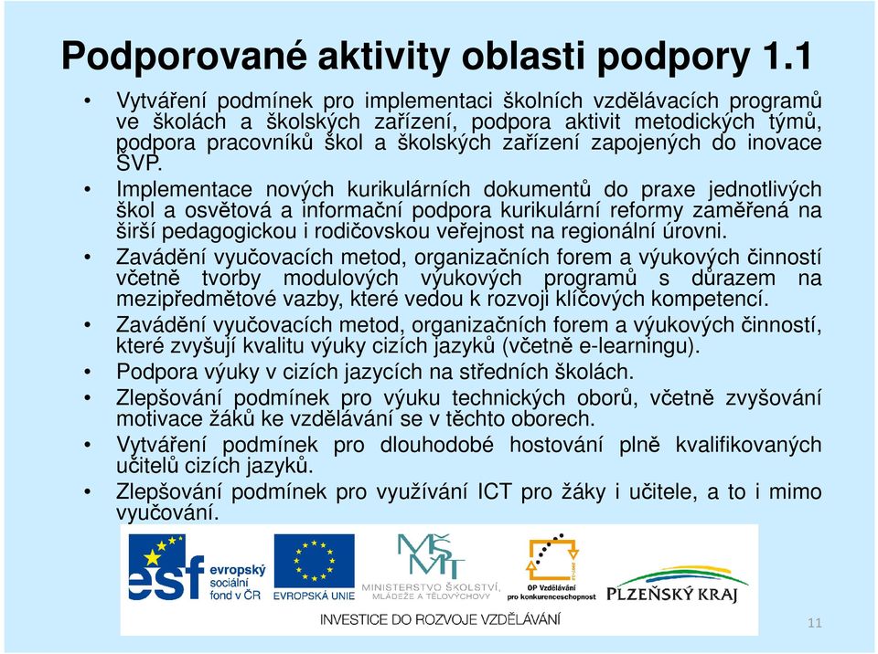 inovace ŠVP.