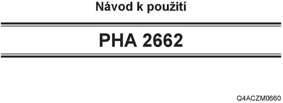 PHA 2662