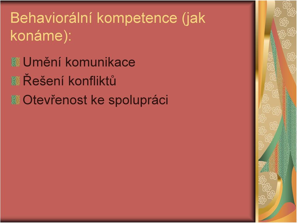 komunikace Řešení