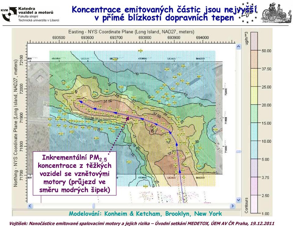 5 koncentrace z těžkých vozidel se vznětovými motory