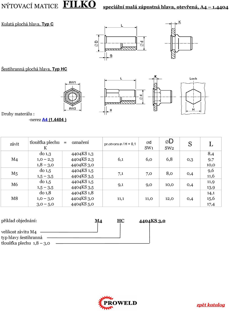 4404 ) S L ØD 1 2 do 1,3 4404S 1,3 8,4 1,0 2,3 4404S 2,3 6,1 6,0 6,8 0,3 9,7 1,8 3,0 4404S 3,0 10,0 do 1,5 4404S 1,5 9,6 7,1 7,0 8,0