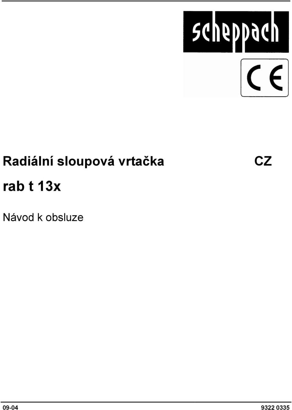 CZ Návod k