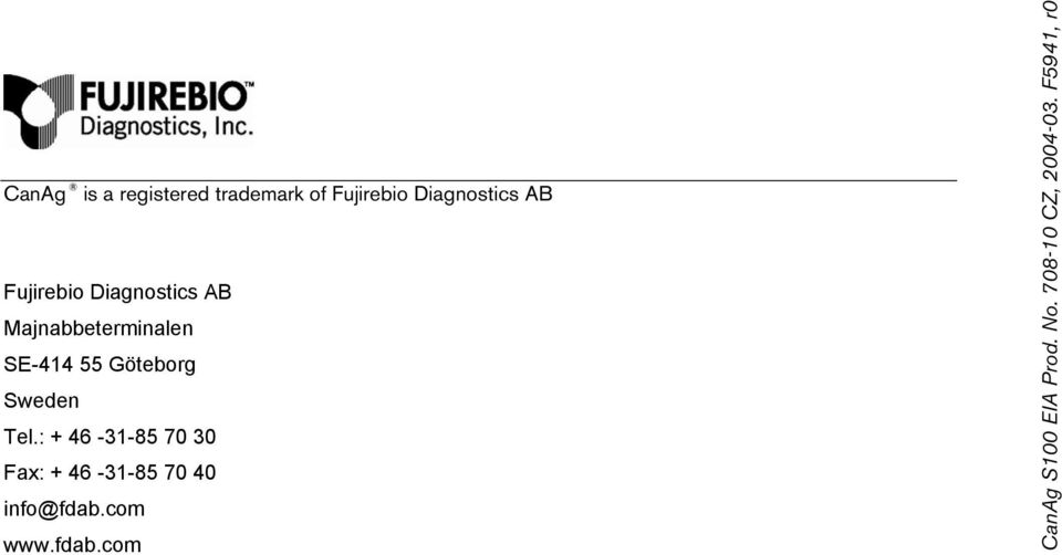 Sweden Tel.: + 46-31-85 70 30 Fax: + 46-31-85 70 40 info@fdab.