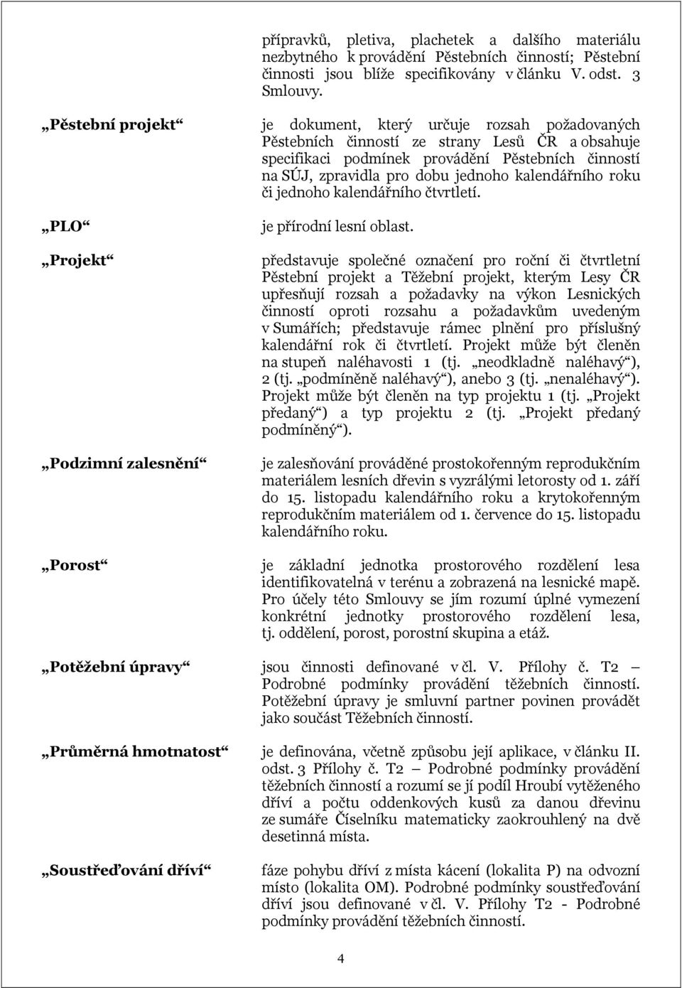 činností na SÚJ, zpravidla pro dobu jednoho kalendářního roku či jednoho kalendářního čtvrtletí. je přírodní lesní oblast.