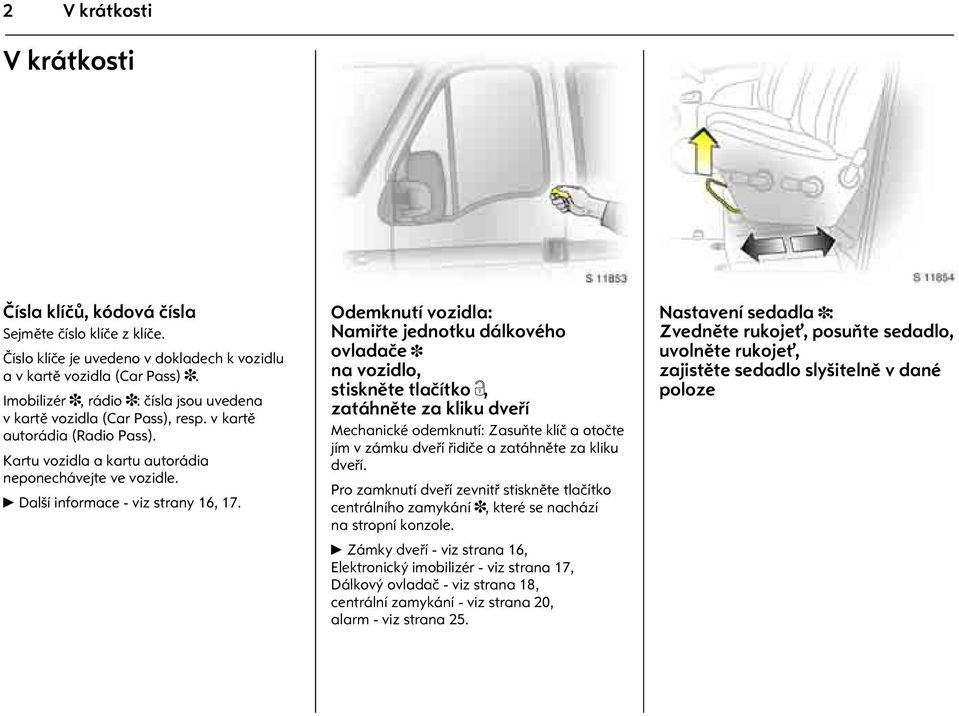 6 Další informace - viz strany 16, 17.