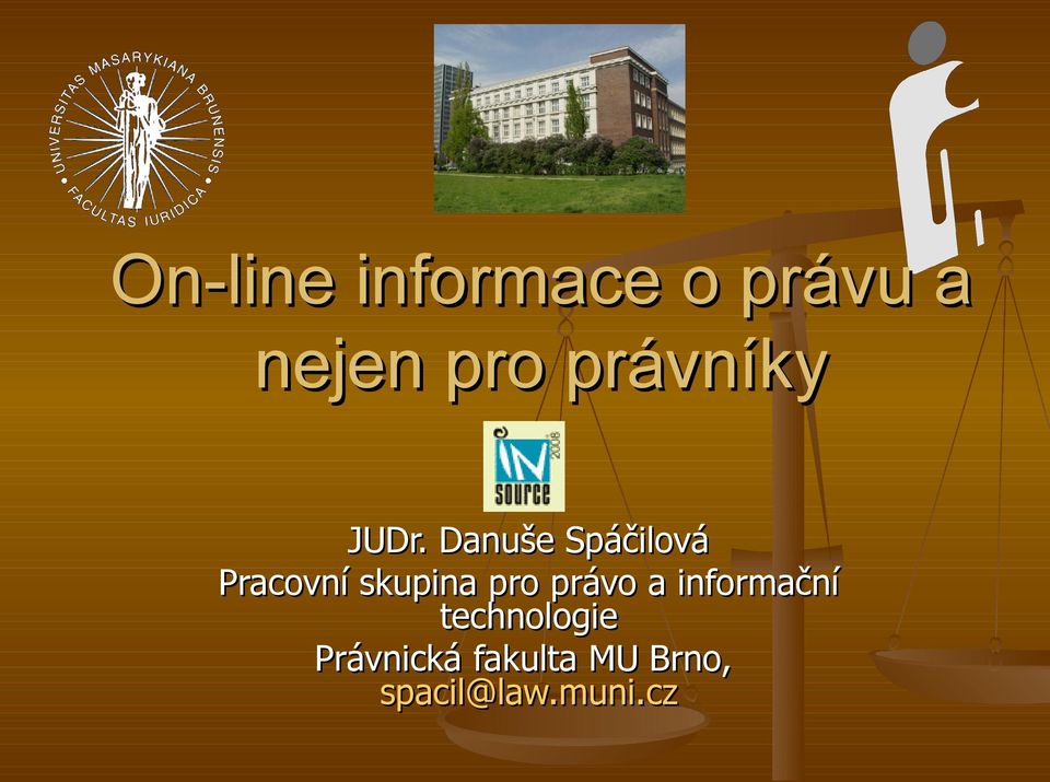 Danuše Spáčilová Pracovní skupina pro