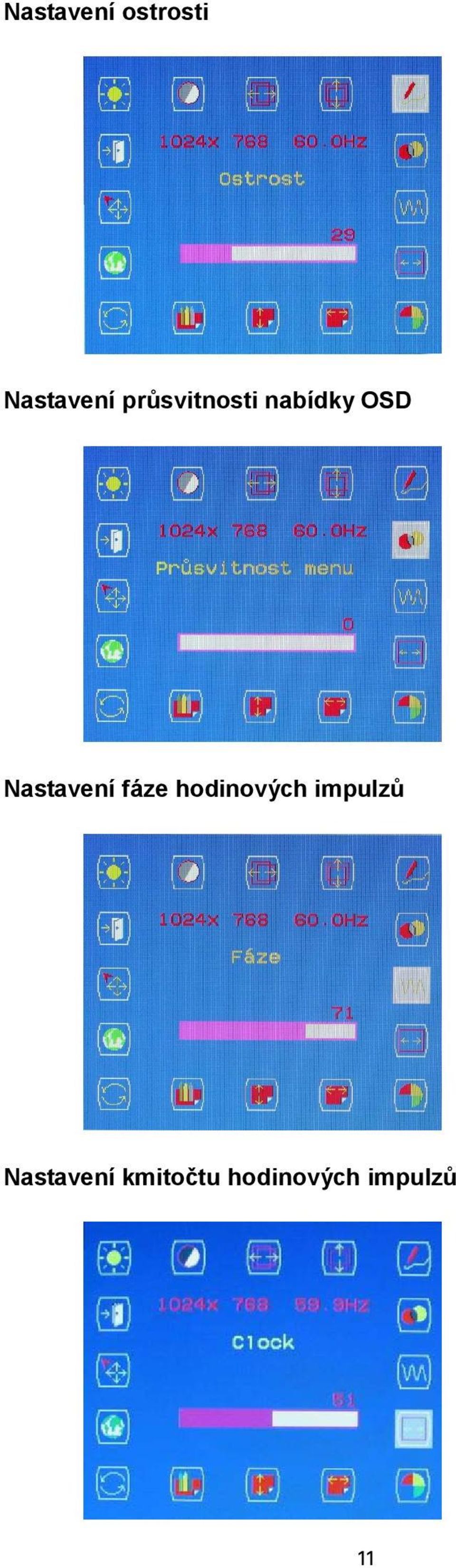 Nastavení fáze hodinových
