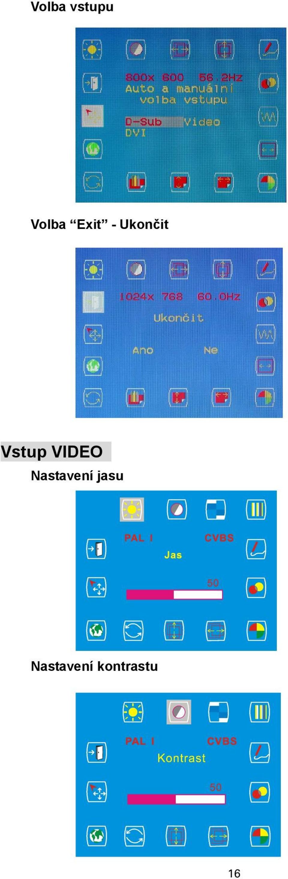 VIDEO Nastavení jasu