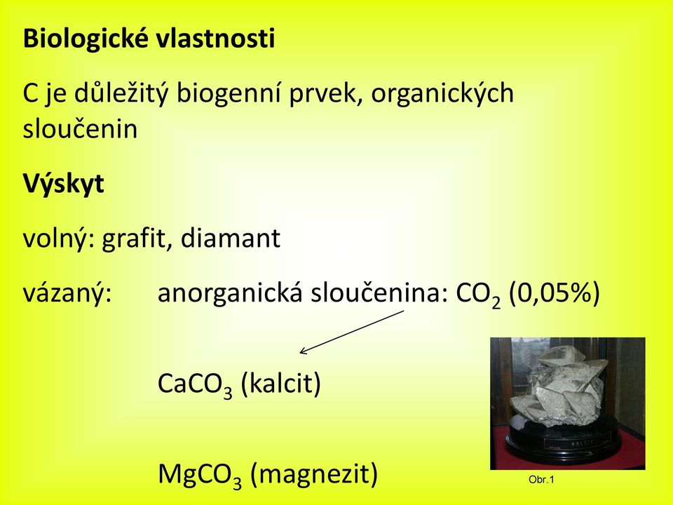 grafit, diamant vázaný: anorganická