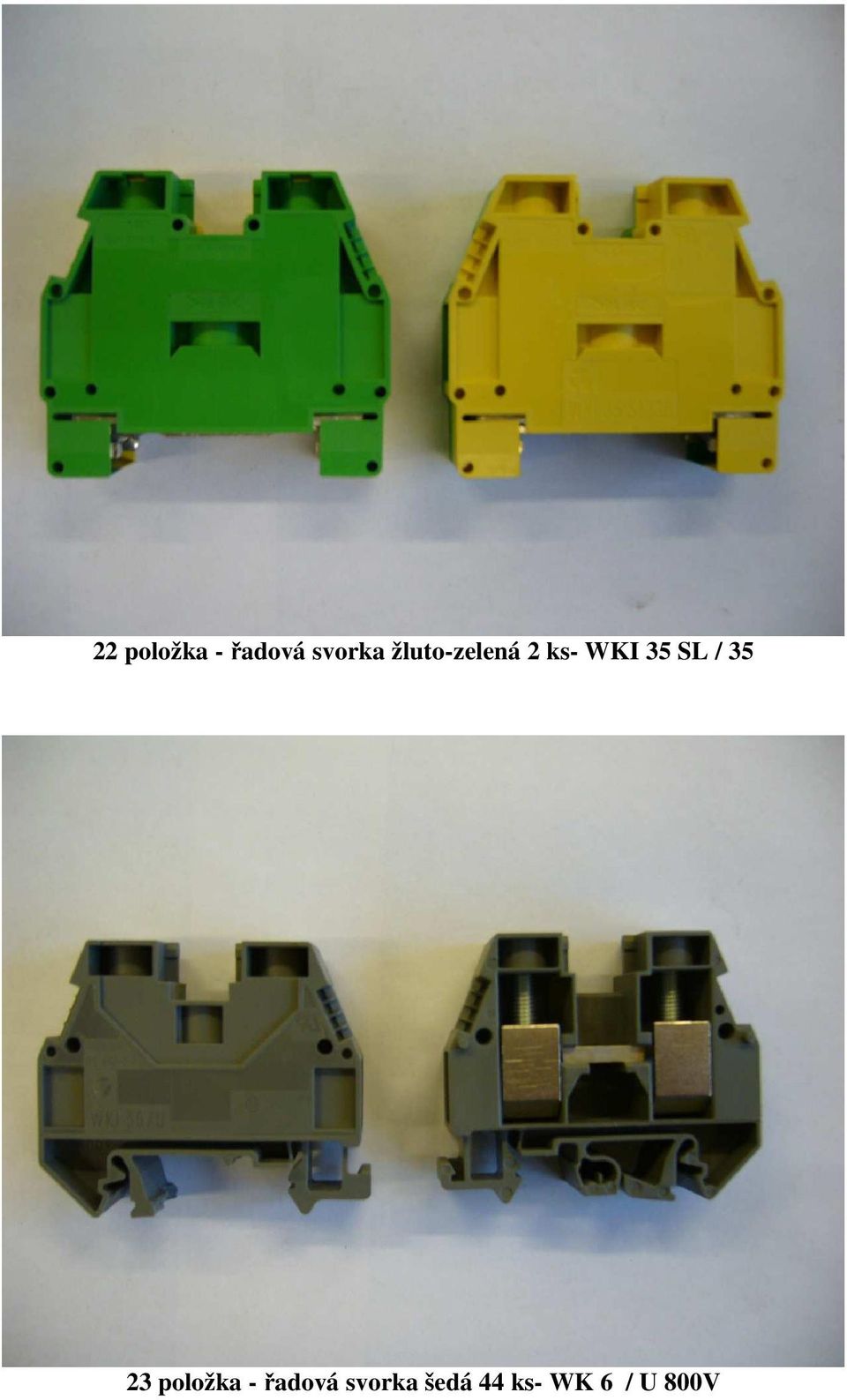 / 35 23 položka - řadová