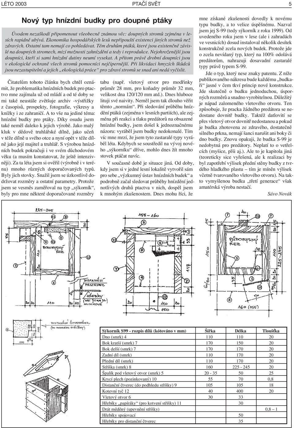 Těm druhům ptáků, které jsou existenčně závislé na doupných stromech, mizí možnosti zahnízdění a tedy i reprodukce. Nejohroženější jsou doupníci, kteří si sami hnízdní dutiny neumí vysekat.