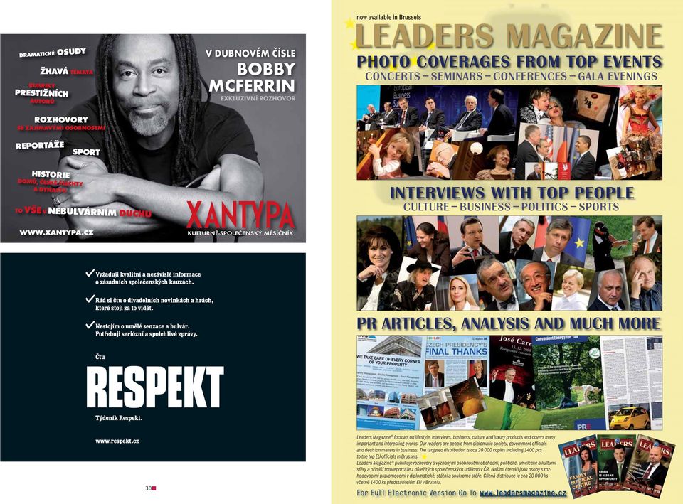 POLITICS SPORTS WWW.XANTYPA.CZ KULTURNĚ-SPOLEČENSKÝ UR KÝ MĚSÍČNÍK Vyžaduji kvalitní a nezávislé informace o zásadních společenských kauzách.