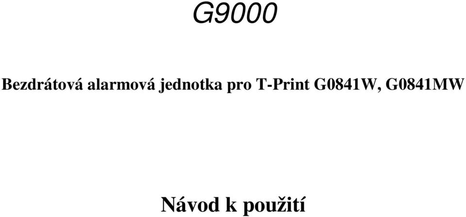 pro T-Print G0841W,