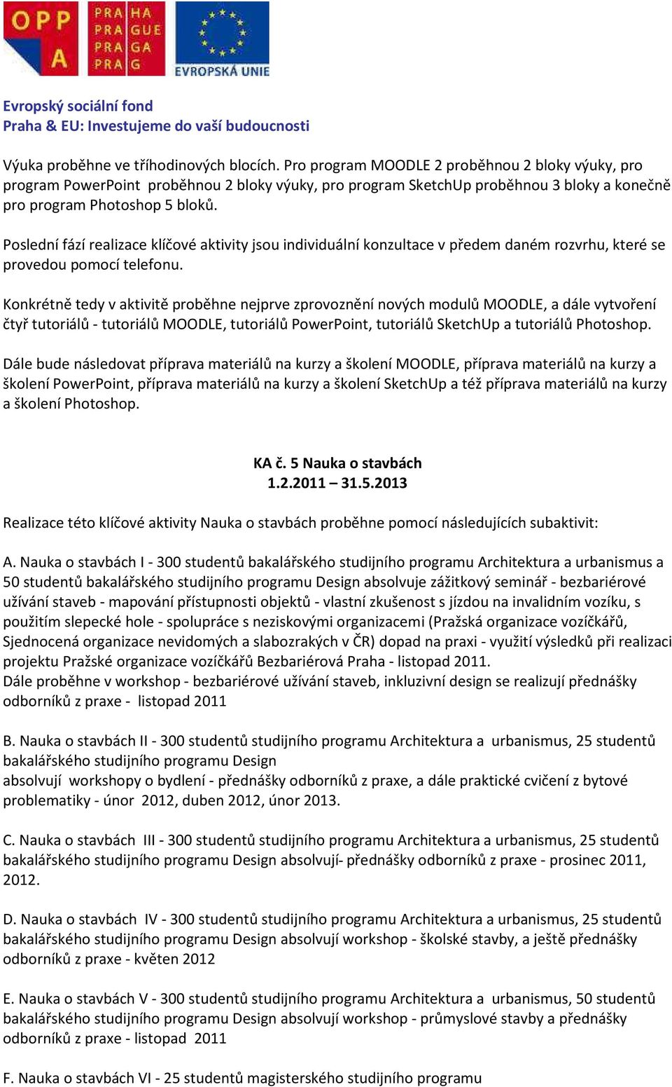 Poslední fází realizace klíčové aktivity jsou individuální konzultace v předem daném rozvrhu, které se provedou pomocí telefonu.