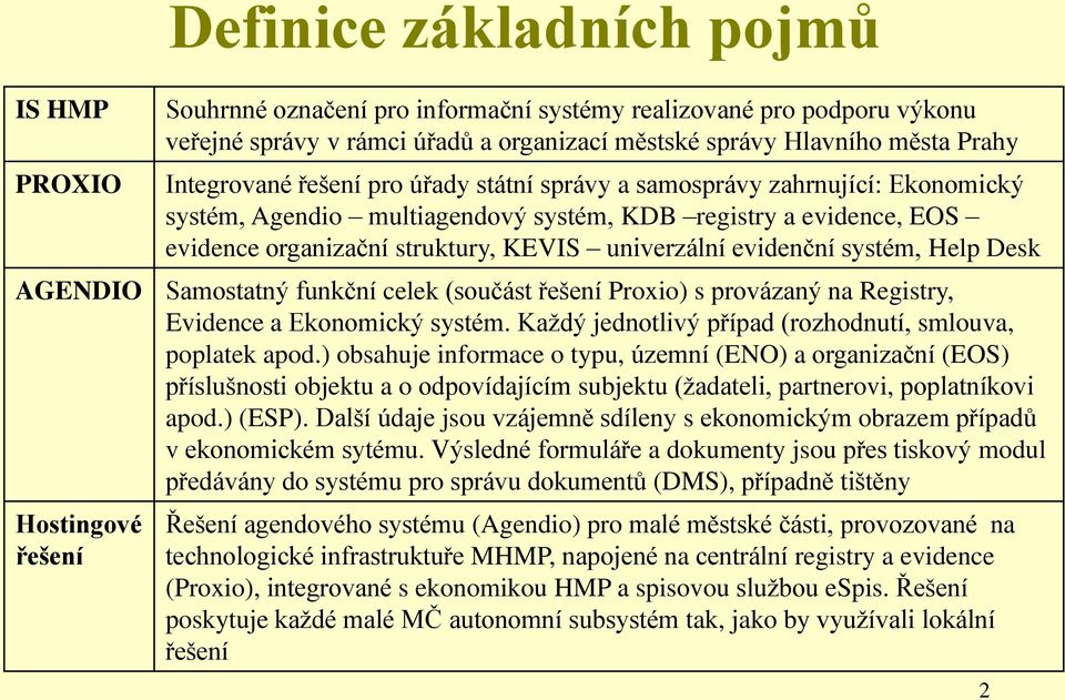 KEVIS univerzální evidenční systém, Help Desk Samostatný funkční celek (součást řešení Proxio) s provázaný na Registry, Evidence a Ekonomický systém.