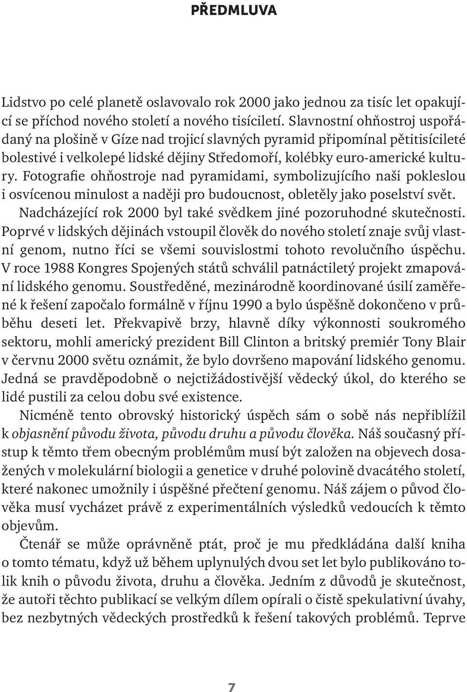 Fotografie ohňostroje nad pyramidami, symbolizujícího naši pokleslou i osvícenou minulost a naději pro budoucnost, obletěly jako poselství svět.