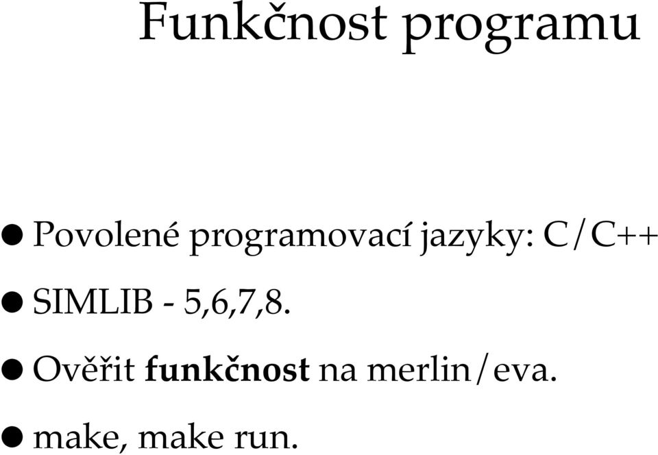 SIMLIB - 5,6,7,8.