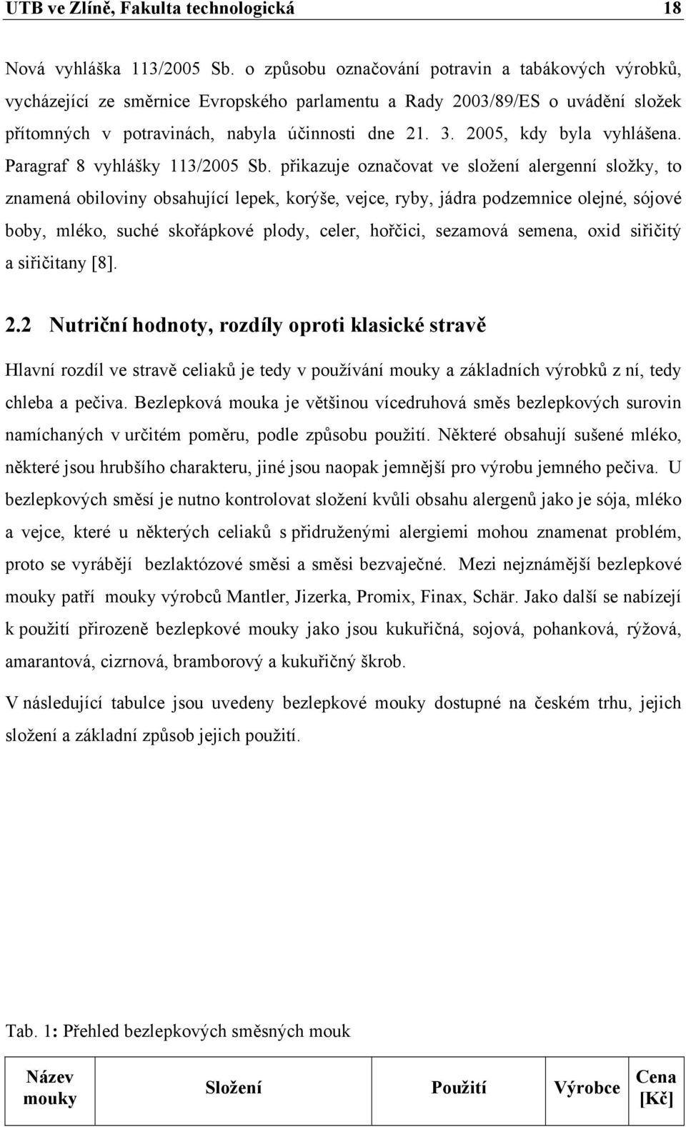 2005, kdy byla vyhlášena. Paragraf 8 vyhlášky 113/2005 Sb.