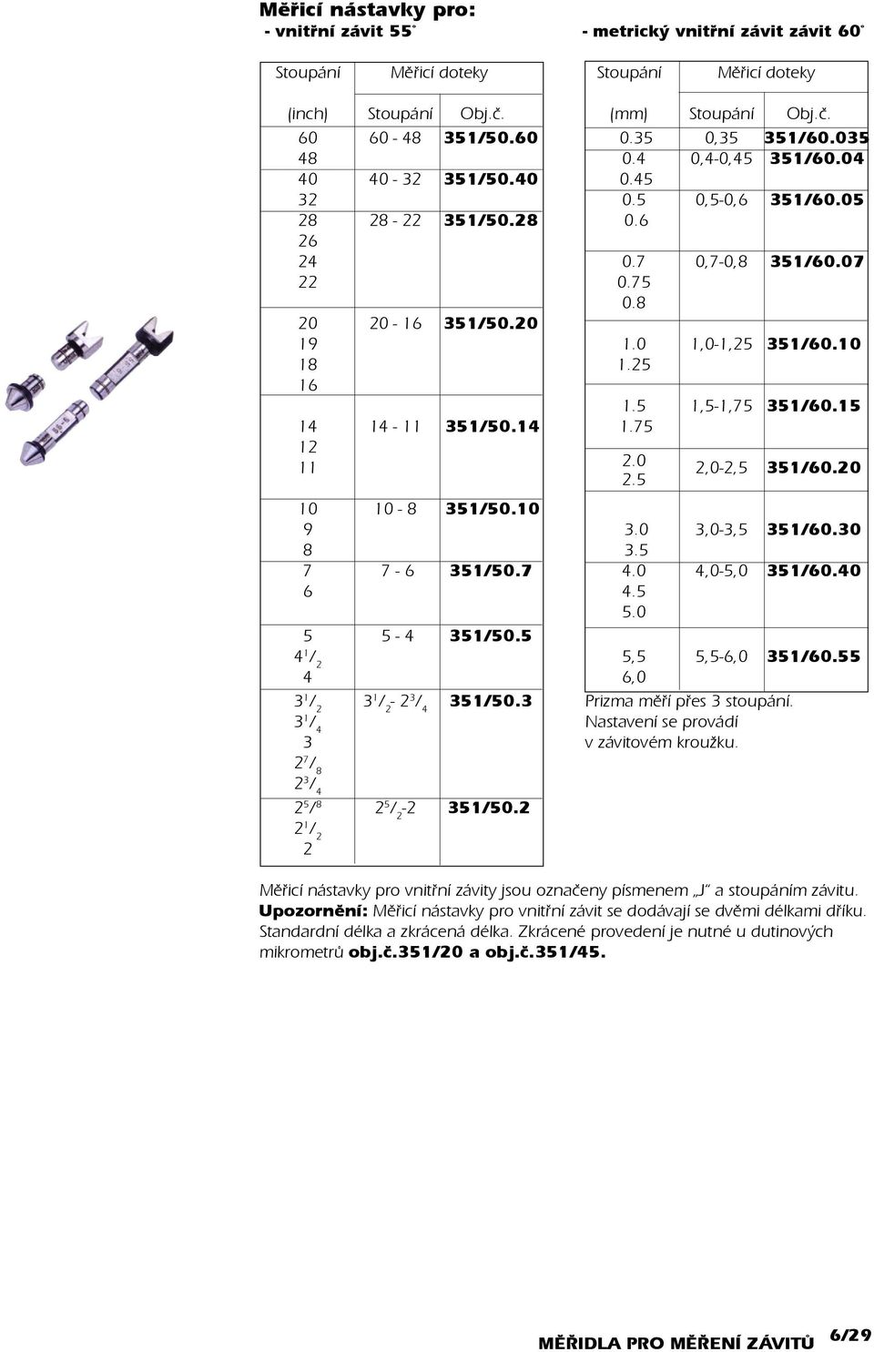 5 1,5-1,75 351/60.15 14 14-11 351/50.14 1.75 12 11 2.0 2.5 2,0-2,5 351/60.20 10 10-8 351/50.10 9 3.0 3,0-3,5 351/60.30 8 3.5 7 7-6 351/50.7 4.0 4,0-5,0 351/60.40 6 4.5 5.0 5 5-4 351/50.