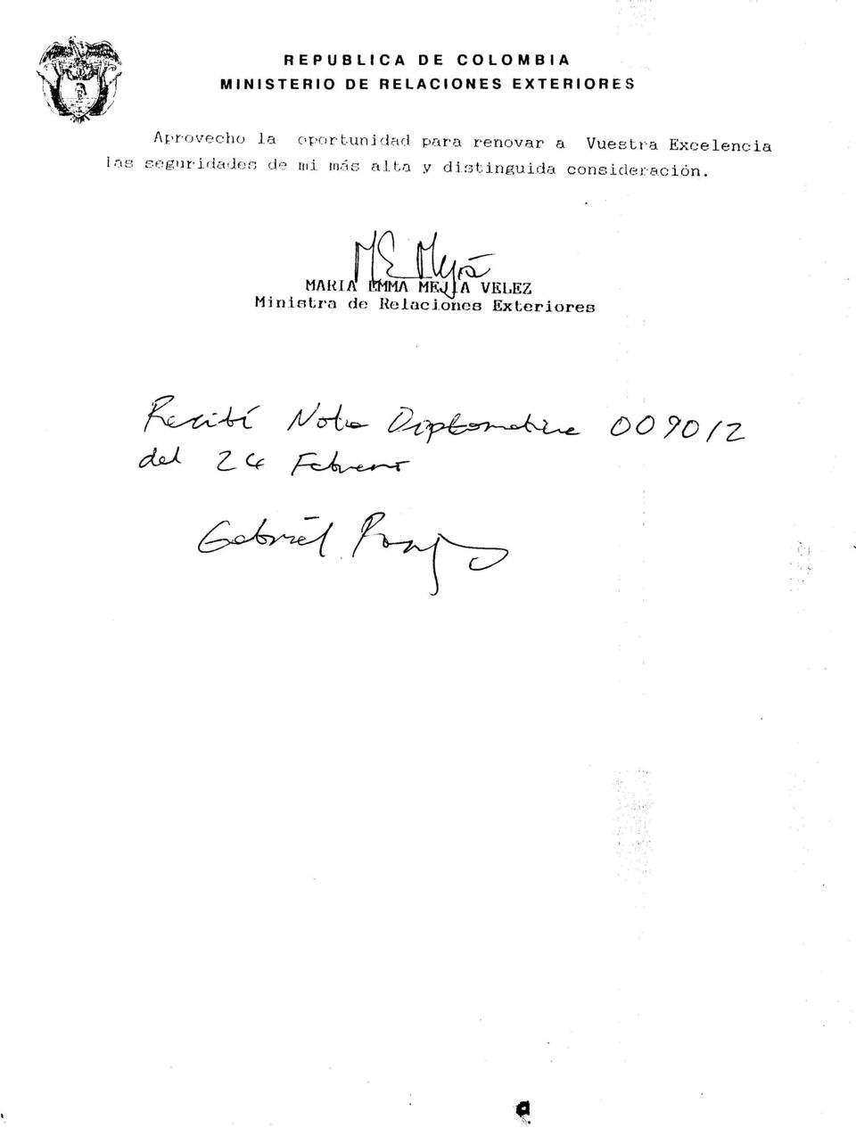 un i dad para renovar a Vuest ra Exce lenc ia I ne t3cgur Jdadcn d :e