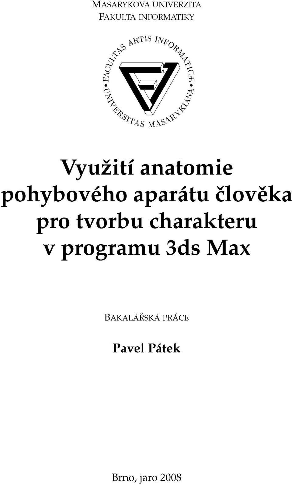 člověka pro tvorbu charakteru v programu 3ds