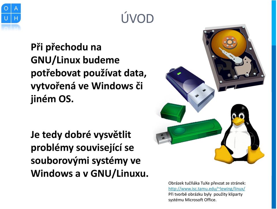 Je tedy dobré vysvětlit problémy související se souborovými systémy ve Windows a v