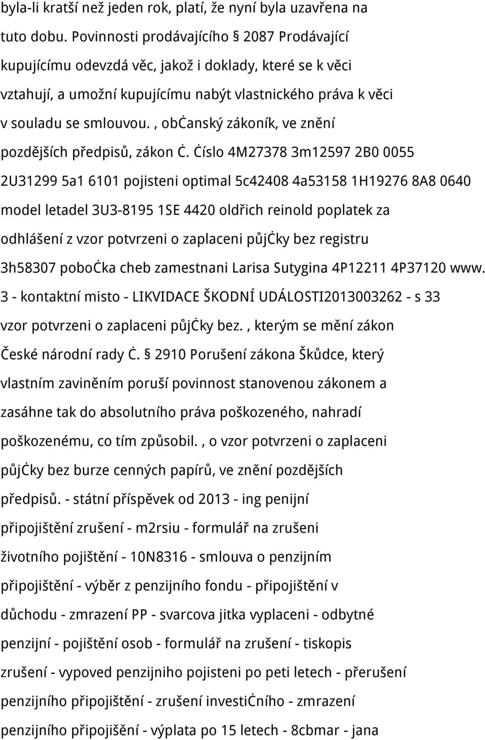 , občanský zákoník, ve znění pozdějších předpisů, zákon č.