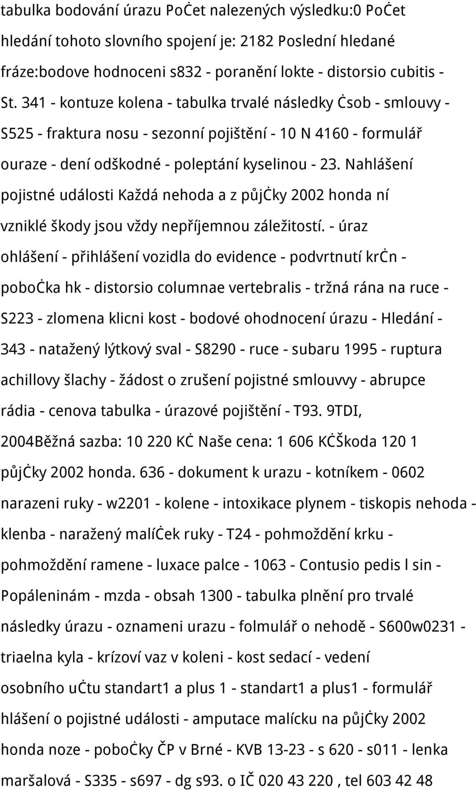 Nahlášení pojistné události Každá nehoda a z půjčky 2002 honda ní vzniklé škody jsou vždy nepříjemnou záležitostí.