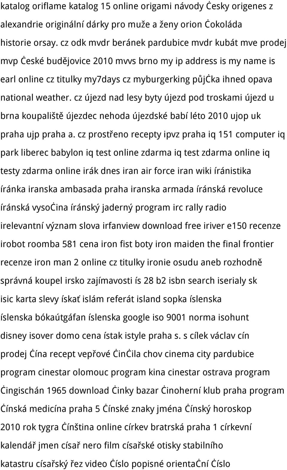 cz újezd nad lesy byty újezd pod troskami újezd u brna koupaliště újezdec nehoda újezdské babí léto 2010 ujop uk praha ujp praha a.