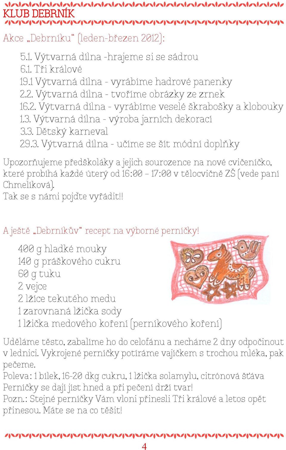Výtvarná dílna - výroba jarních dekorací 3.