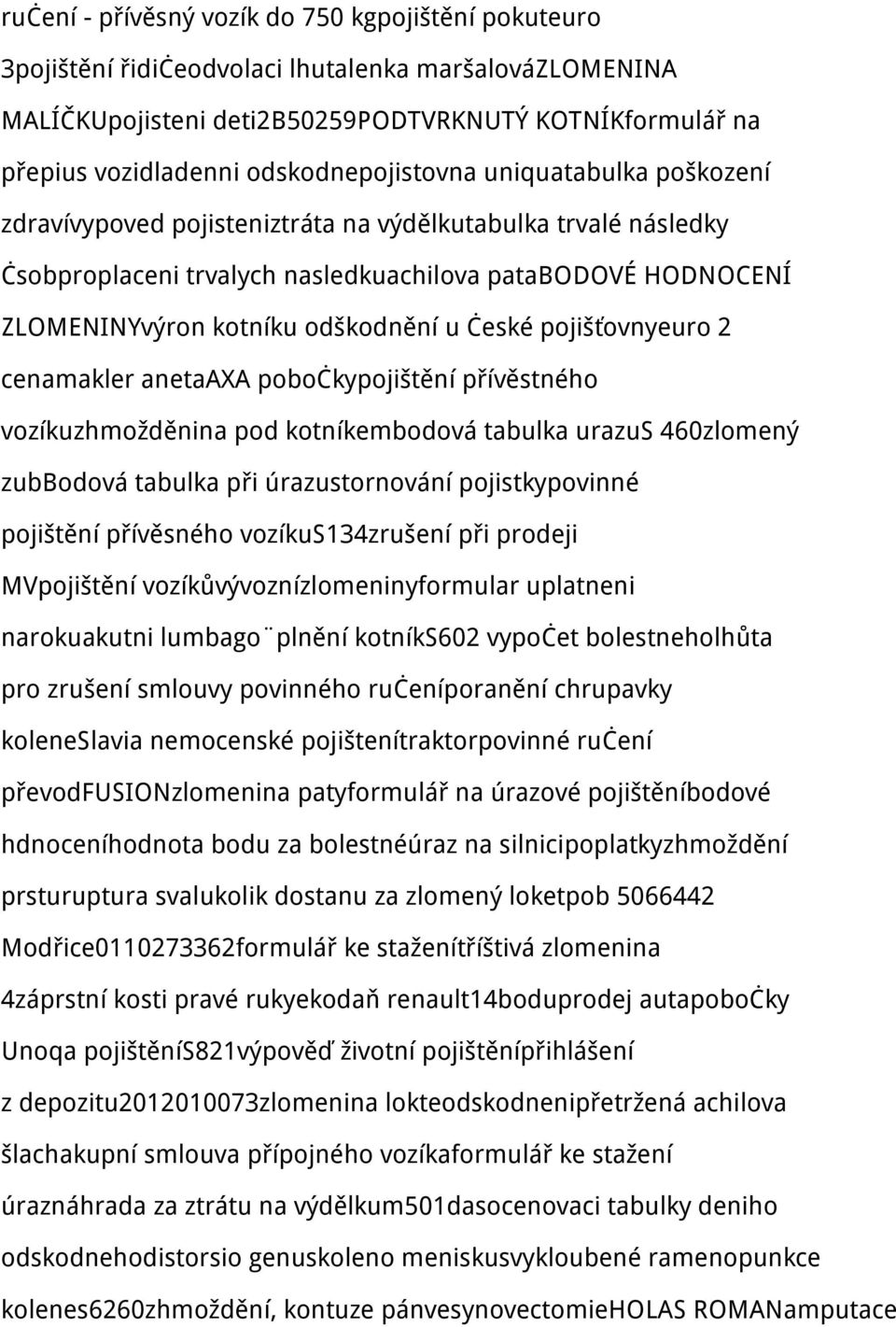 odškodnění u české pojišťovnyeuro 2 cenamakler anetaaxa pobočkypojištění přívěstného vozíkuzhmožděnina pod kotníkembodová tabulka urazus 460zlomený zubbodová tabulka při úrazustornování