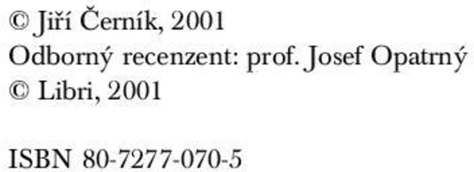 prof. Josef Opatrný