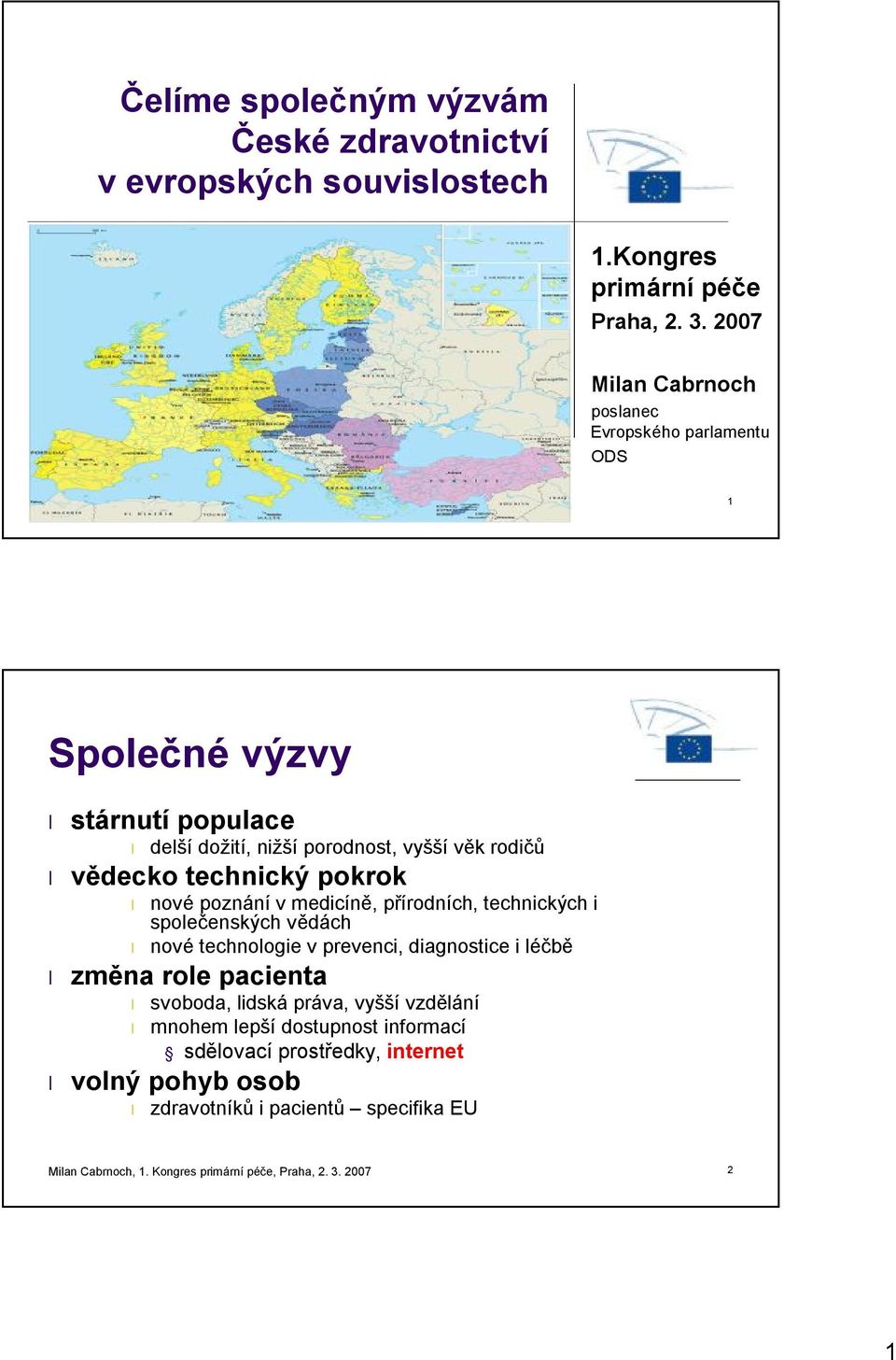 pokrok nové poznánív medicíně, přírodních, technických i společenských vědách nové technologie v prevenci, diagnostice i léčbě změna role pacienta svoboda,