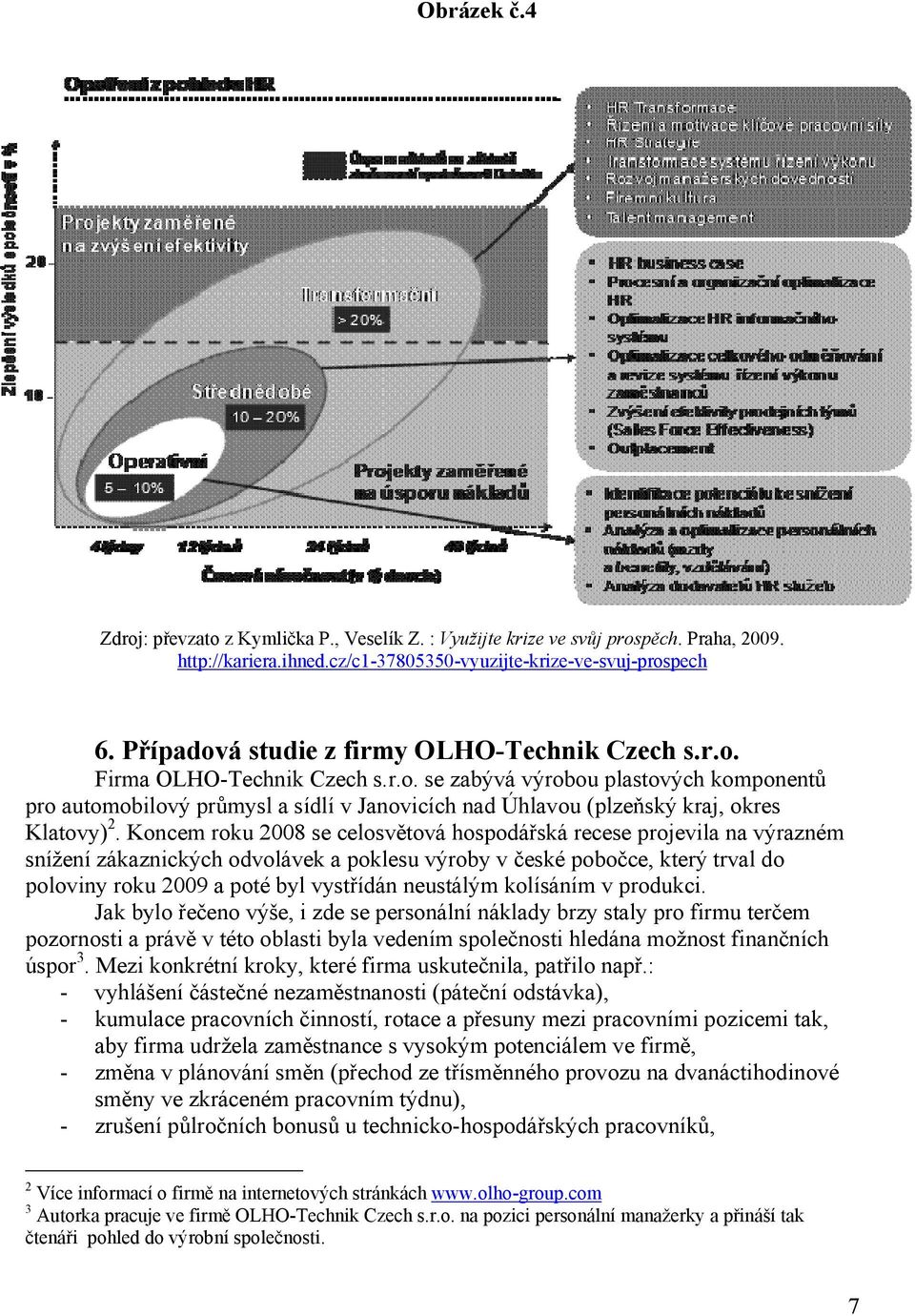 Koncem roku 2008 se celosvětová hospodářská recese projevila na výrazném snížení zákaznických odvolávek a poklesu výroby v české pobočce, který trval do poloviny roku 2009 a poté byl vystřídán