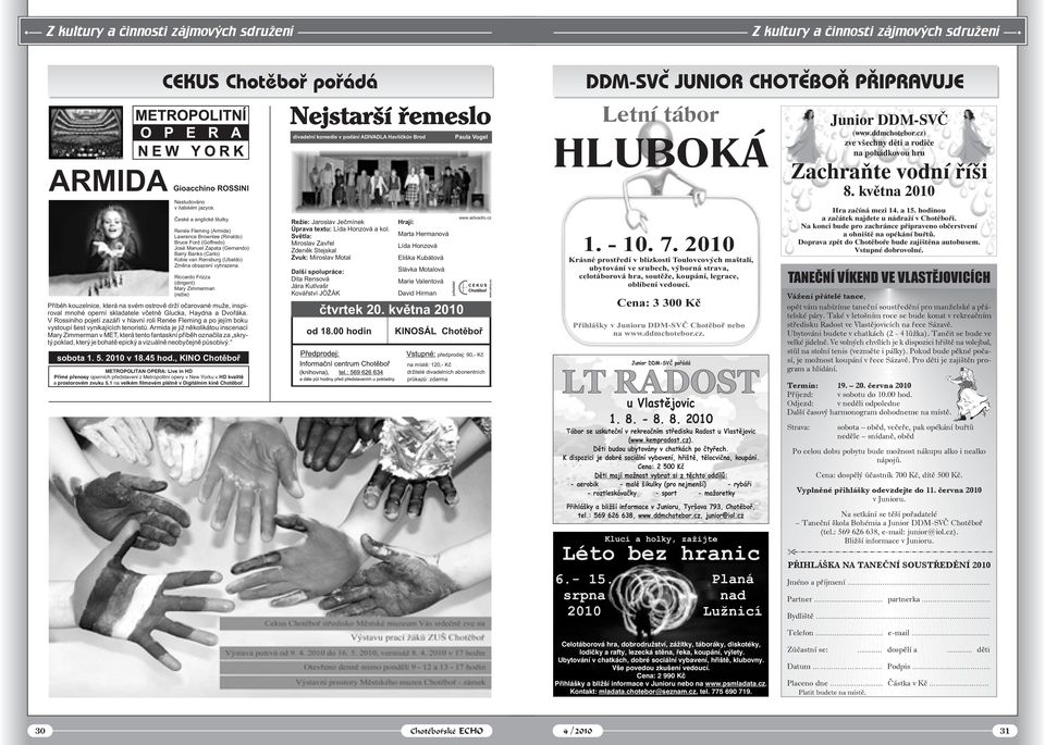 V Rossiniho pojetí zazáøí v hlavní roli Renée Fleming a po jejím boku vystoupí šest vynikajících tenoristù.