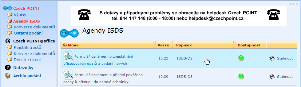 7. Ukončení práce Klepnutím na tlačítko Odeslat pro potřeby evidence a zavřít formulář zavřete formulář i aplikaci 602XML Filler.