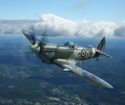 Srpen 1940 - LETECKÁ BITVA O ANGLII mezi německou Luftwaffe a britskou RAF