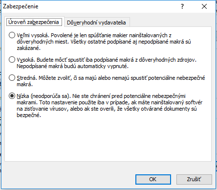 Vo Worde v OFFICE 2007 a vyššie: Po natiahnutí súboru do programu Word sa