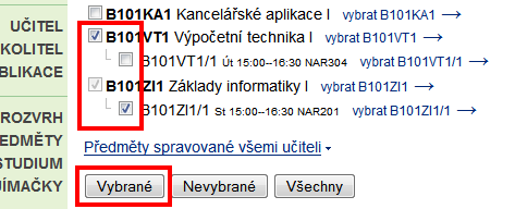 ZÁZNAMNÍK UČITELE - 1. BLOK Vstup do agendy Primární agendou pro vyučující je Záznamník učitele.