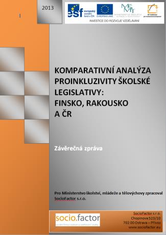 a žáků se speciálními vzdělávacími potřebami (SVP), konkrétně se tázal, zdali se v souvislosti s podporou z OPVK změnilo sociální klima ve třídách z hlediska postojů a chování žáků k začleňování žáků