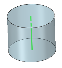 Středová čára na rotačních tvarech: válcové, kuželové a