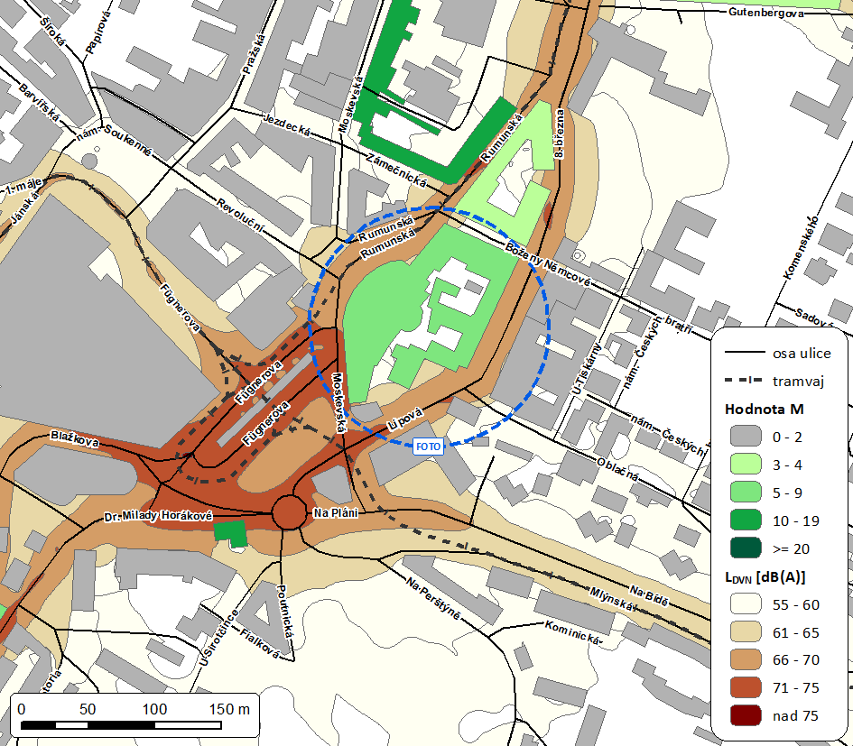 5.2.5 Hotspot č. 5 Jedná se opět o komplex budov v oblasti mezi ulicemi Moskevská a 8. března, který je obýván 139 obyvateli.