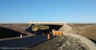 Infrastructure Projects, Sweden Trafikplats Jung (Jung Intersection) Economic Significant financial savings for clients on all 3 projects Green Jung: 35% reduction in embodied carbon emissions