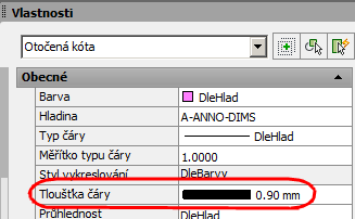 Kóta délky oblouku Zobrazení pomocných kótovacích čar přes střed se změní. Kóta délky oblouku Zobrazení a kóta kóty délky oblouku se změní.