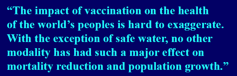 Význam očkování Celosvětový význam očkování na lidské zdraví lze těžko vyvrátit.