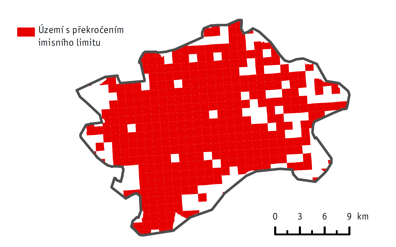 2.2 Kvalita ovzduší Hl. m. Praha patří dlouhodobě mezi kraje se zhoršenou kvalitou ovzduší.