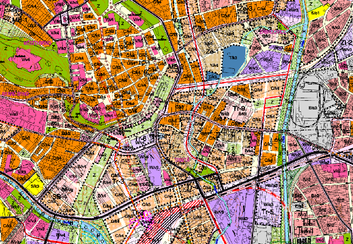 Územně plánovací podklady Územní plán města Brna připravovaný ÚP, varianta I,